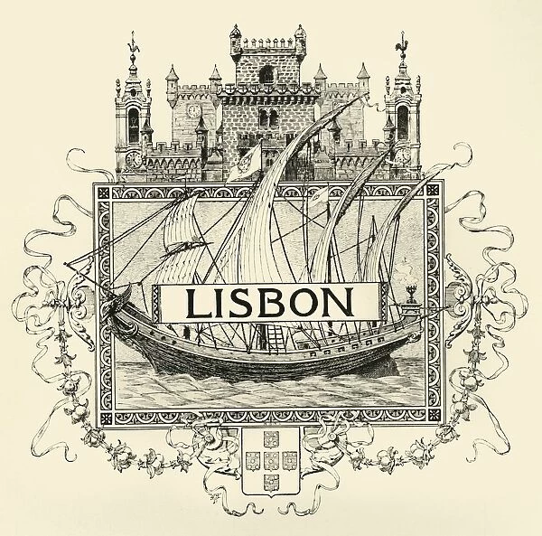 Lisbon, late 19th-early 20th century. Creator: Unknown