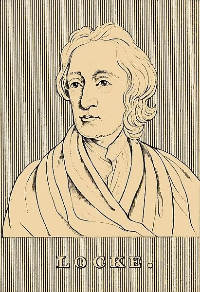 Locke, (1632-1704), 1830. Creator: Unknown