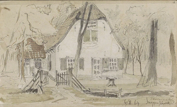 Lodge, Sneppenschrik, 1864. Creator: Johannes Tavenraat