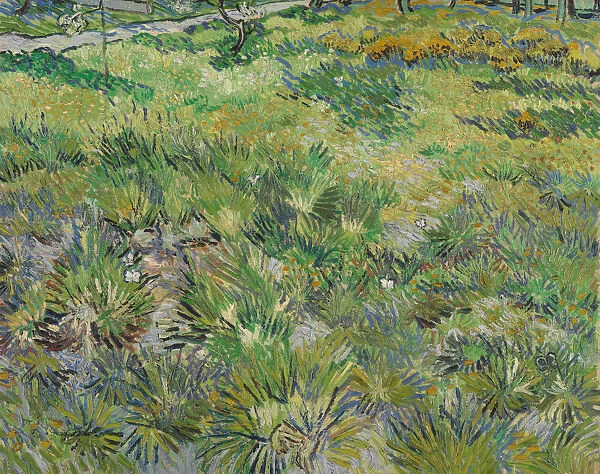 Long Grass with Butterflies, 1890. Artist: Gogh, Vincent, van (1853-1890)