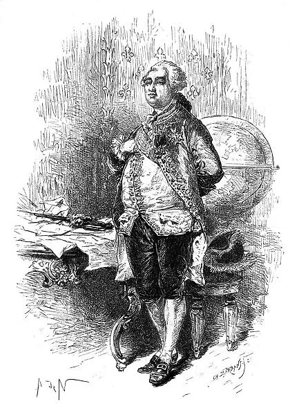 Louis XVI, King of France. Artist: Barbant