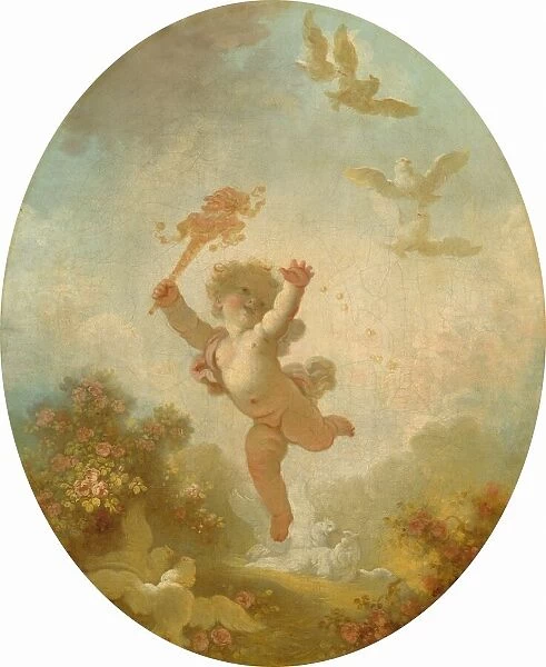 Love as Folly, c. 1773  /  1776. Creator: Jean-Honore Fragonard