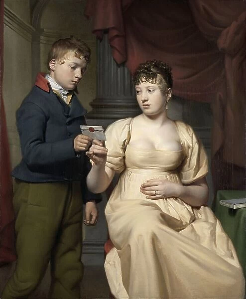 The Love Letter, 1808. Creator: Willem Bartel van der Kooi