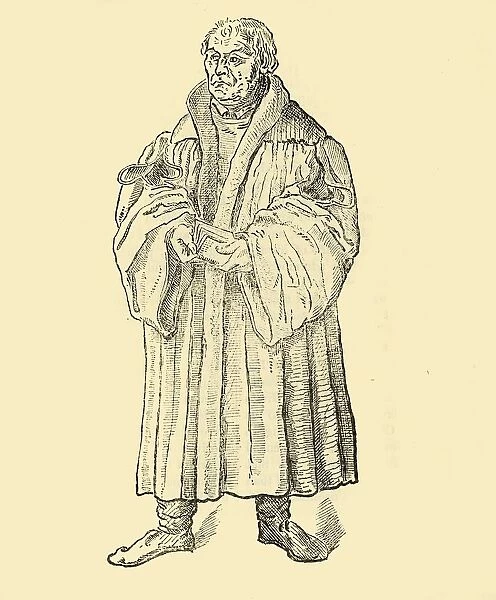 Luther Preaching, c1500-1520, (1890). Creator: Unknown