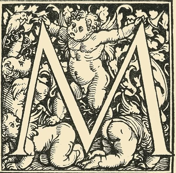 M - An Alphabet by Hans Weiditz, c1520-1521, (1908). Creator: Hans Weiditz
