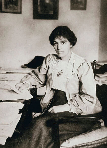 Mabel Tuke, Joint Honourary Secretary of the Womens Social and Political Union (WSPU), c1908