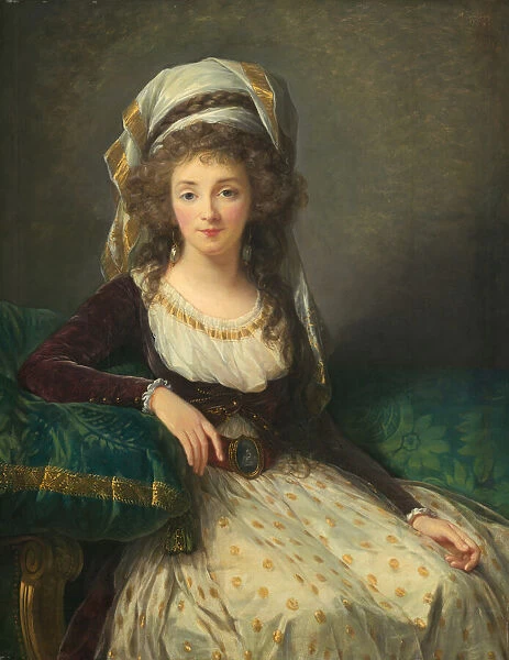 Madame d Aguesseau de Fresnes, 1789. Creator: Elisabeth Louise Vigee-LeBrun