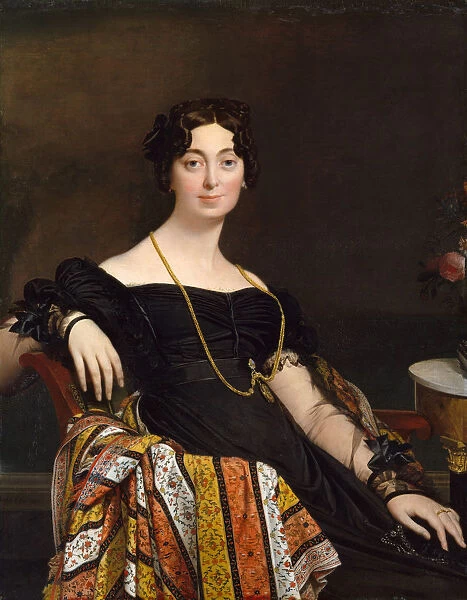 Madame Jacques-Louis Leblanc (Francoise Poncelle, 1788-1839), 1823