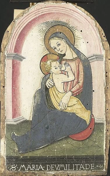 Madonna of Humility, (falsification of), 1910-1930. Creator: Unknown