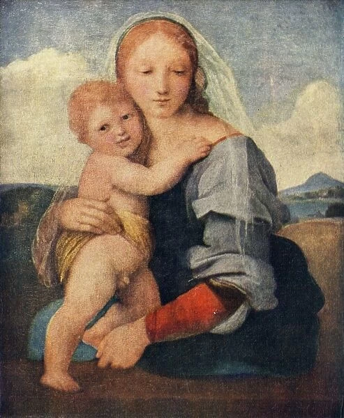 The Madonna of the Tower, 1509-1511, (c1912). Artist: Raphael