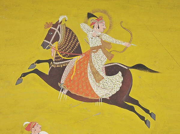 Maharana Ari Singh II (reigned 1761-1773) Displaying His Prowess... between c1761 and c1762. Creator: Unknown