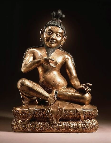 The Mahasiddha (Great Adept) Naropa (956-1040), 15th-16th century. Creator: Unknown