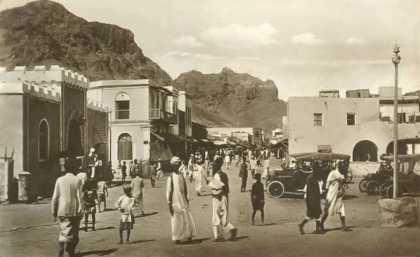 Main Street, Crater, Aden, c1918-c1939. Creator: Unknown