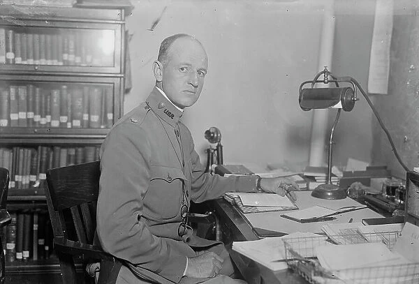 Maj. Willard D. Straight, 1917 or 1918. Creator: Bain News Service
