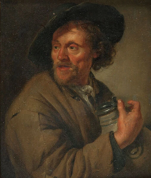Man Holding a jug, 1679. Creator: Jacob Toorenvliet