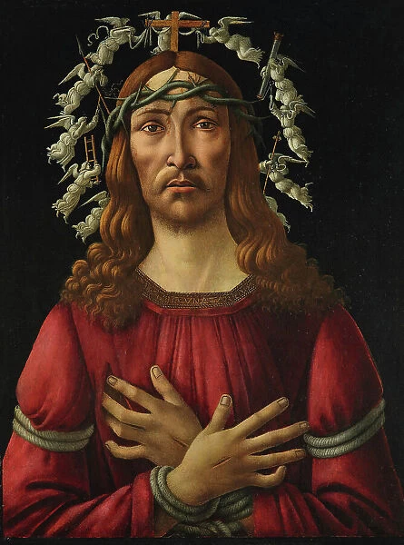 The Man of Sorrows, c. 1500. Creator: Botticelli, Sandro (1445-1510)
