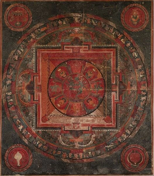 Mandala, late 15th century. Creator: Unknown