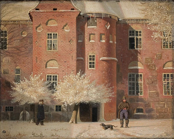 The Manor of Krabbesholm in Jutland, 1839-1907. Creator: Christen Dalsgaard