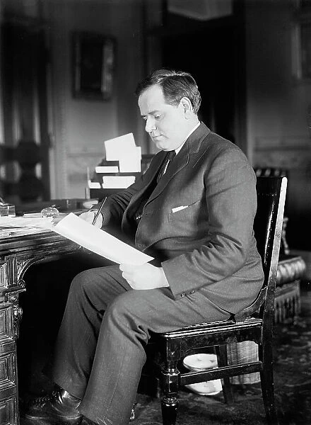 Manton M. Wyvell, Private Secretary To Sec. Bryan, State Department, 1913. Creator: Unknown