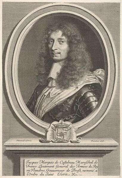 Marechal de Castelnau, ca. 1658. Creator: Robert Nanteuil