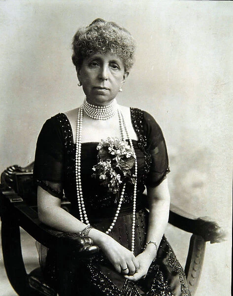 Maria Cristina of Hasburg (1858-1929), queen and regent of Spain, wife of Alphonse XII