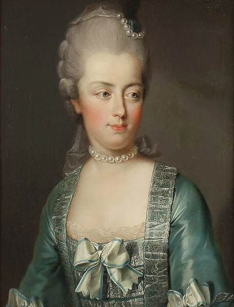 Marie Antoinette, 1755-1793, Archduchess of Austria, Queen of France, between c.1773 and c.1774. Creator: Joseph Hickel