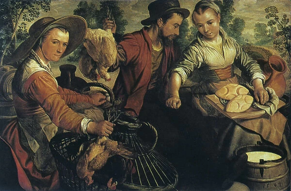 At the Market, c1554-1574. Artist: Joachim Beuckelaer