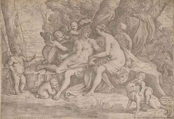Mars and Venus, 1635-49. Creator: Fabrizio Chiari