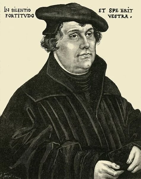 Martin Luther, c1520-1530, (1890). Creator: Unknown