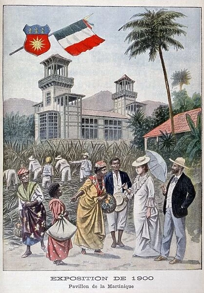 The Martinique pavilion at the Universal Exhibition of 1900, Paris, 1900