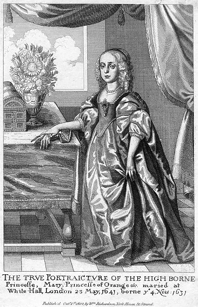 Mary, Princess of Orange, Daughter of Charles I, 1802