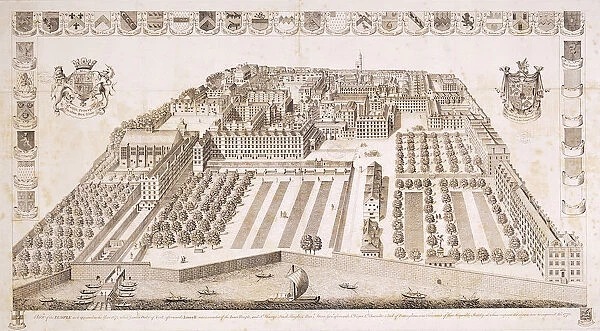 Middle and Inner Temple, London, 1671