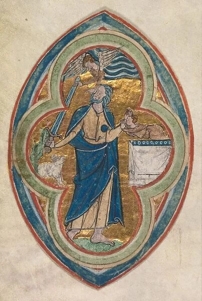 Miniature Excised from a Compendium in historiae genealogia Christi…, 1200-1250