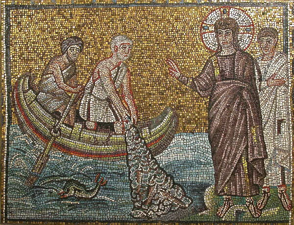 Miraculous Draught of Fishes, Byzantine, early 20th century