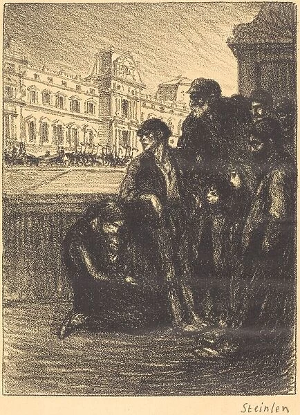 Misery and Splendor (Misere et splendeur), 1908. Creator: Theophile Alexandre Steinlen