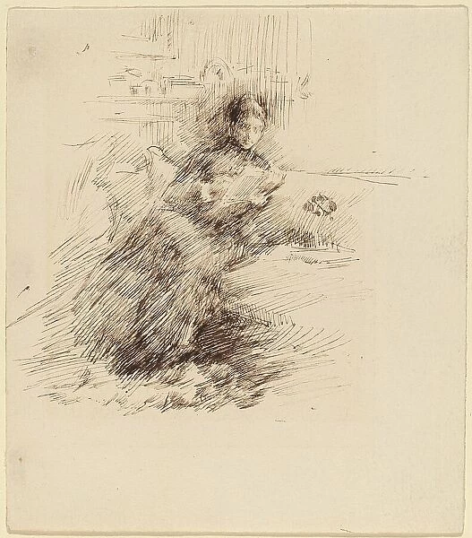 Miss Cumberlege, 1882. Creator: James Abbott McNeill Whistler