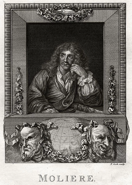 Moliere, 1775. Artist: Thomas Cook