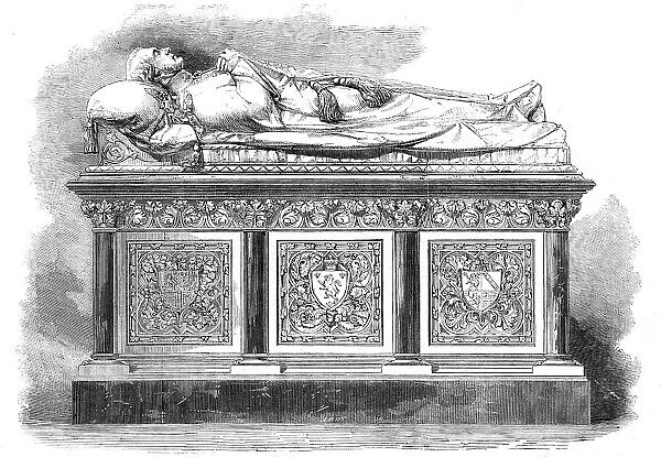 Monument to the late Earl of Ellesmere in Worsley Church, near Manchester, 1860. Creator: Unknown