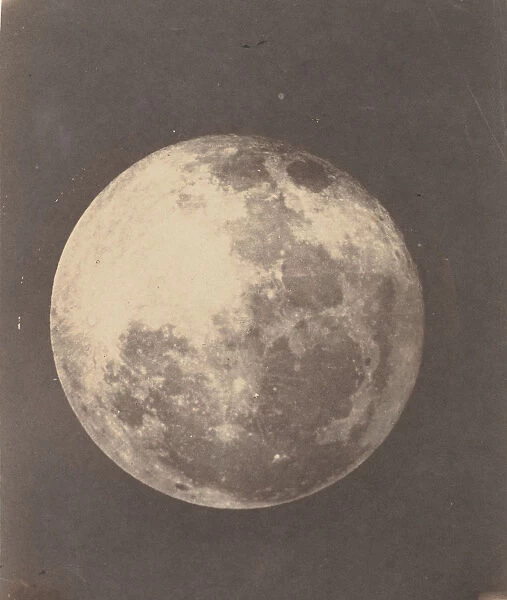 The Moon, 1857-60. Creators: John Adams Whipple, James Wallace Black