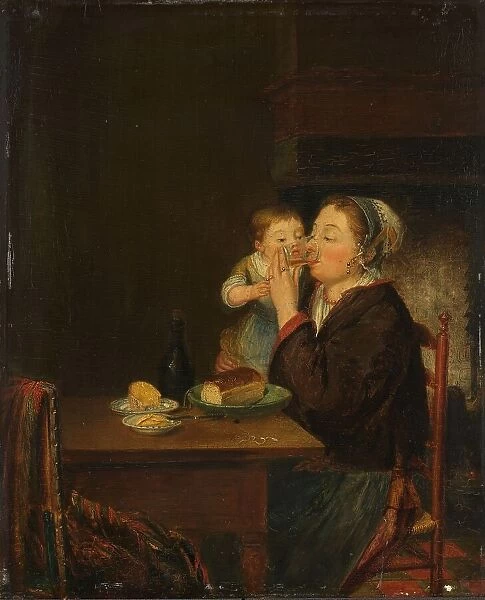 A Mother and her Child, 1794. Creator: Louis Bernard Coclers