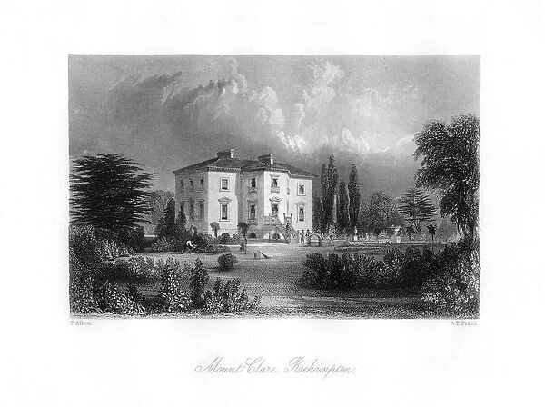 Mount Clare, Roehampton, south London, 19th century. Artist: A T Prior