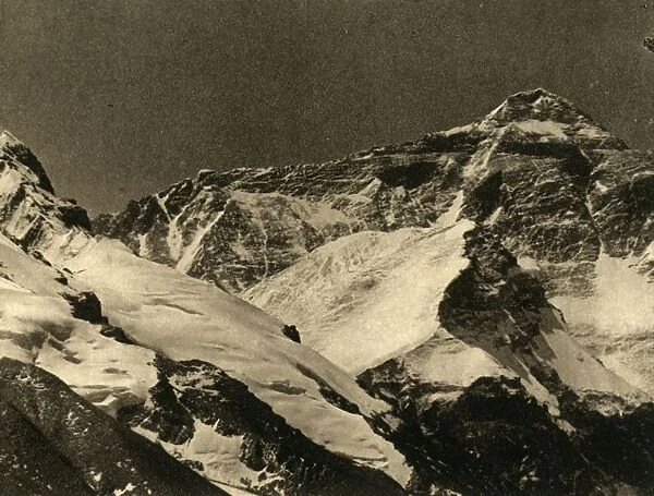 Mount Everest from the Base Camp, c1918-c1939. Creator: Unknown