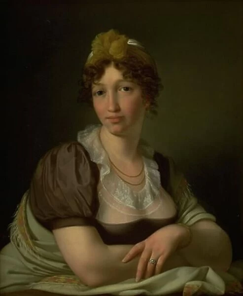 Mrs. Gronland, 1813. Creator: Conrad Christian Bohndel