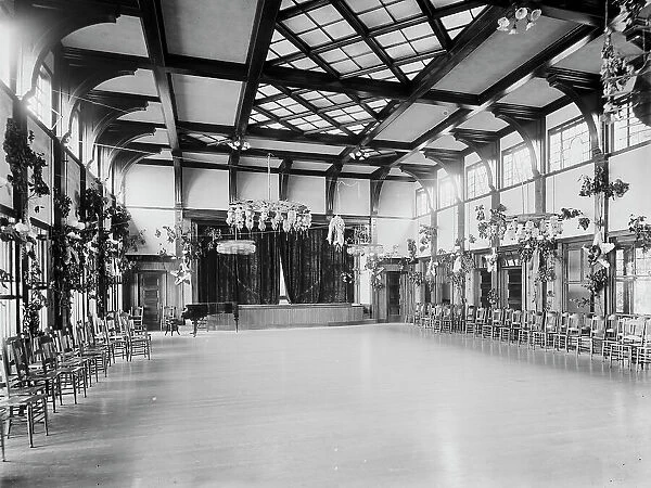 The Music hall, Manhanset House, Shelter Island, N.Y. between 1900 and 1905. Creator: Unknown