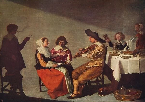 A Musical Party, 1631, (c1915). Artist: Jacob van Velsen