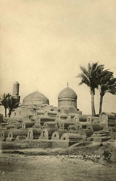 Muslim Cemetery, Baghdad, c1918-c1939. Creator: Unknown