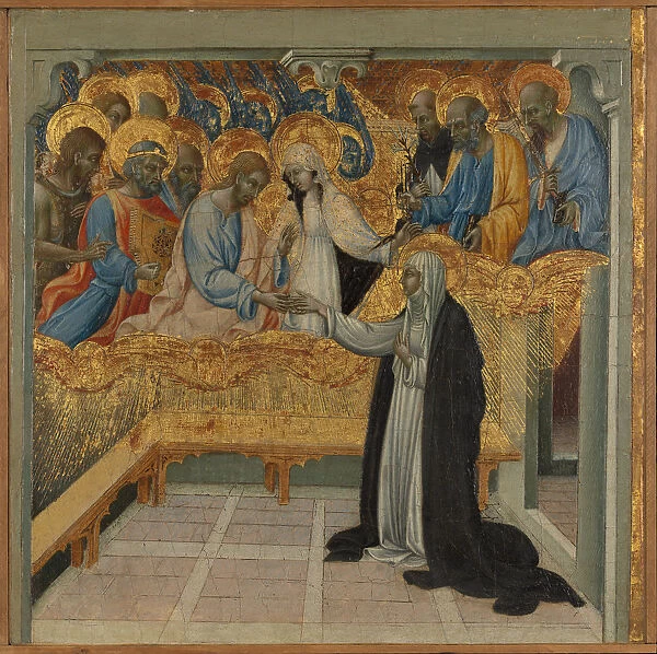 The Mystic Marriage of Saint Catherine of Siena. Creator: Giovanni di Paolo