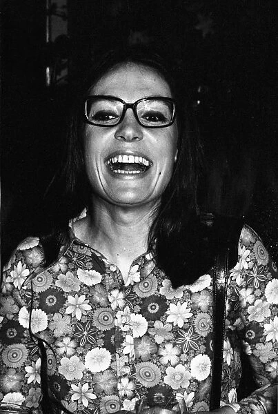 Nana Mouskouri, London, 1971. Artist: Brian O Connor