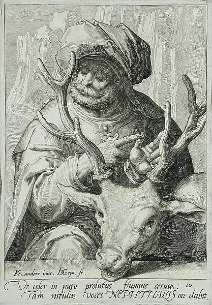 Napthali, c1590. Creator: Jacques de Gheyn II