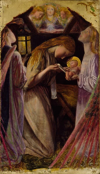 The Nativity, 1858. Creator: Arthur Hughes